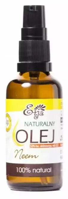 Etja Bio Neem Oil for Dry and Problematic Skin 50ml