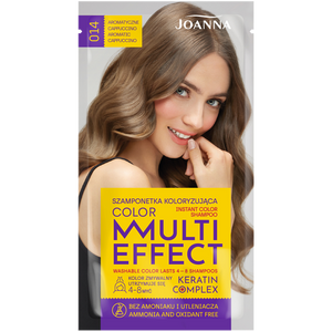 Joanna Multi Effect Szamponetka Koloryzująca 014 Aromatyczne Cappuccino 35g