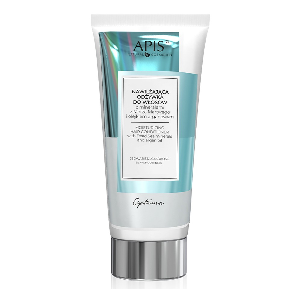 Apis Optima Moisturizing Conditioner with Dead Sea Minerals and Argan Oil for Dry and Damaged Hair 200ml
