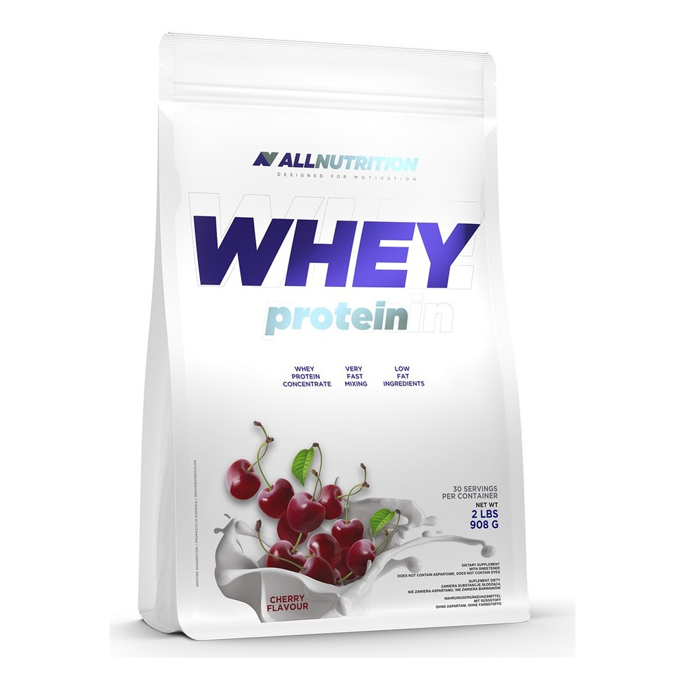 Allnutrition Whey Protein Koncentrat Białka Serwatkowego Wanilia i Banan 908g
