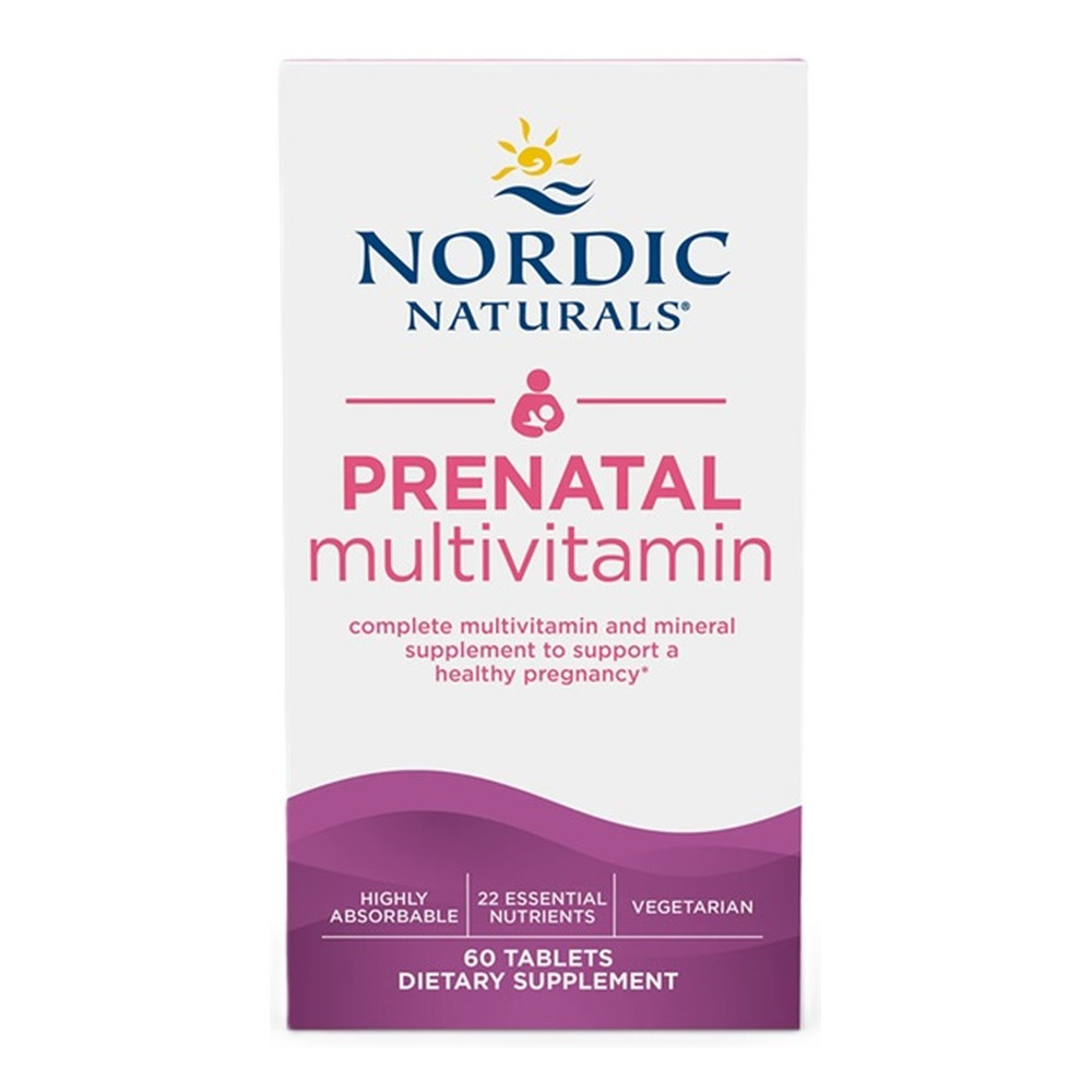Nordic Naturals Multiwitamina Prenatalna Dla Kobiet w Ciąży 60 Tabletek