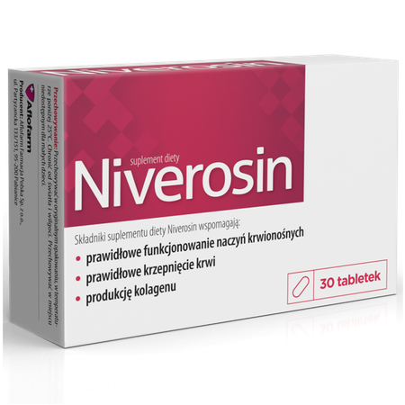 Niverosin Supports Proper Functioning of Blood Vessels 30 Tablets