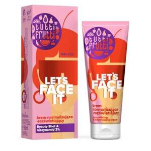Tutti Frutti Let's Face It Normalizing and Brightening Cream with Niacinamide 3% + Beauty Shot A for Day and Night 50ml