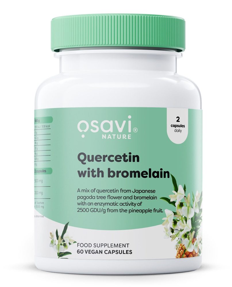 Osavi Quercetin with Bromelain 60 Vegan Caps