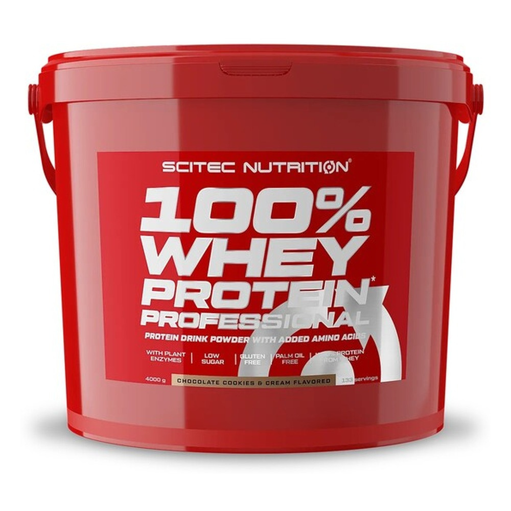 SciTec 100% Białko Serwatkowe Professional Czekoladowe Ciasteczka ze Śmietanką 4000g