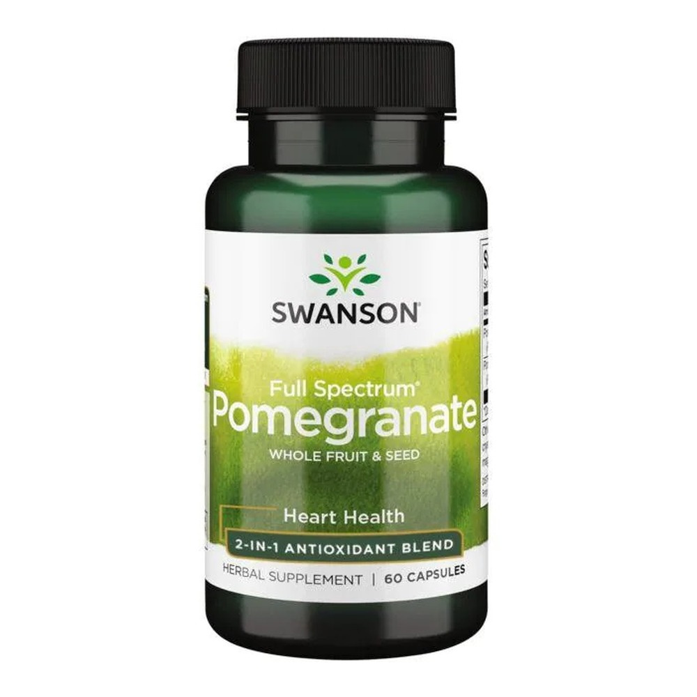Swanson Full Spectrum Pomegranate 60 Capsules