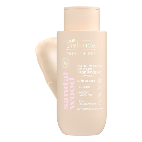Bielenda Private Spa Nourishing Nutri-Milk for Bath and Shower Sandal Wood 300ml