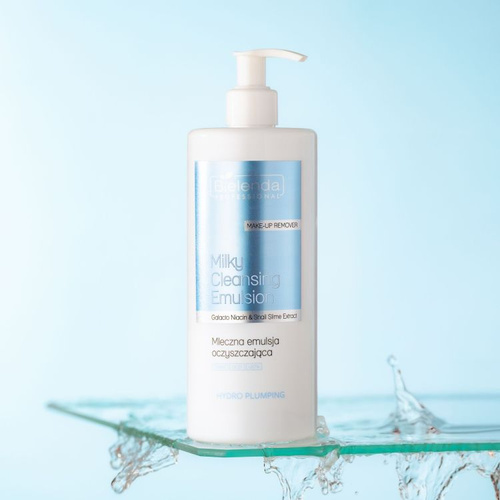 Bielenda Professional Hydro Plumping Mleczna Emulsja do Mycia Twarzy 500ml