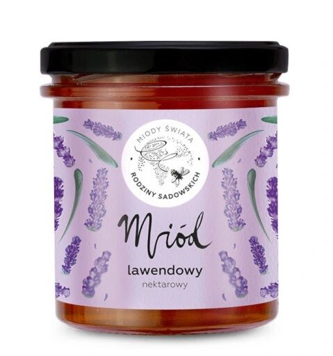 Pasieki Sadowskich Lavender Honey 450g