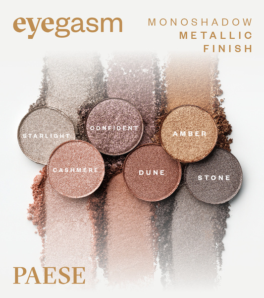 Paese Eyegasm Monoshadow Eye Shadow No. 13 Amber Metallic 1.5g