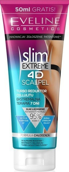 Eveline Slim Extreme 4D Scalpel Concentrated Turbo Cellulite Reducer 250ml