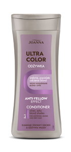 Joanna Ultra Color Conditioner Enhancing Hair Color Shades of Silver and Ash Blonde 200ml