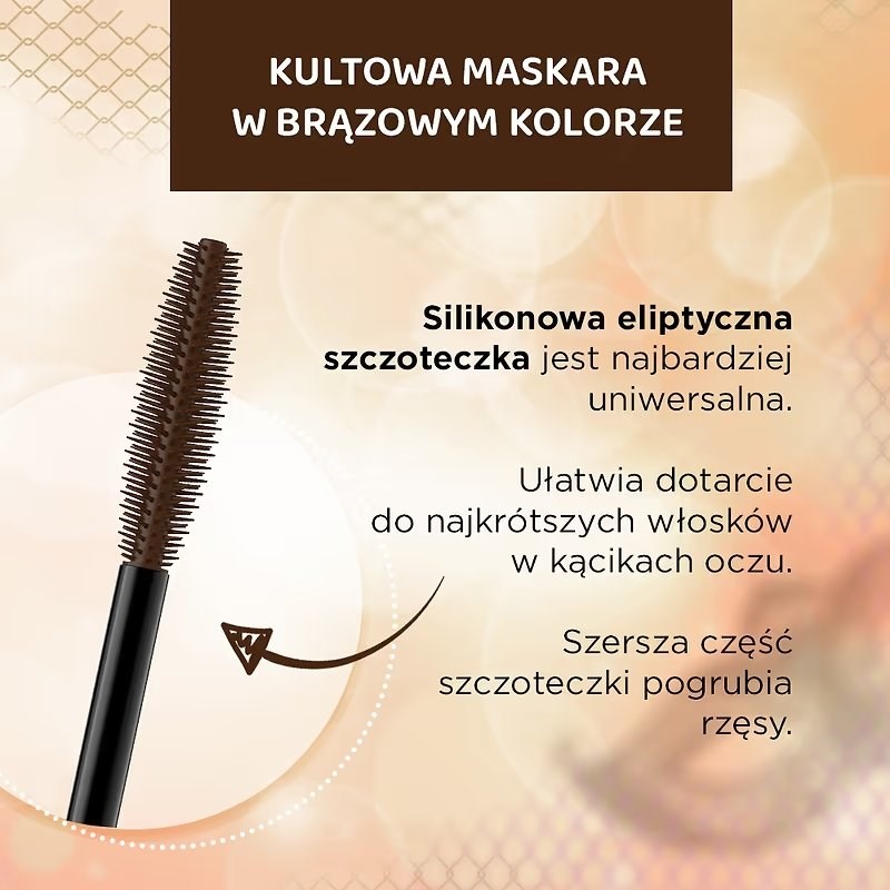 Eveline Variete Brown Thickening and Lengthening Mascara 10ml
