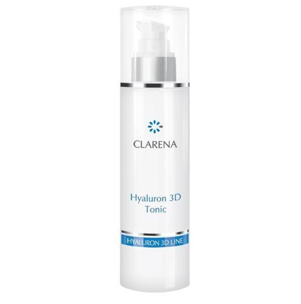 Clarena Hyaluron 3D Ultra Moisturising Tonic with 3 Types of Hyaluron Acid for Dry and Dehydrated Skin 200ml