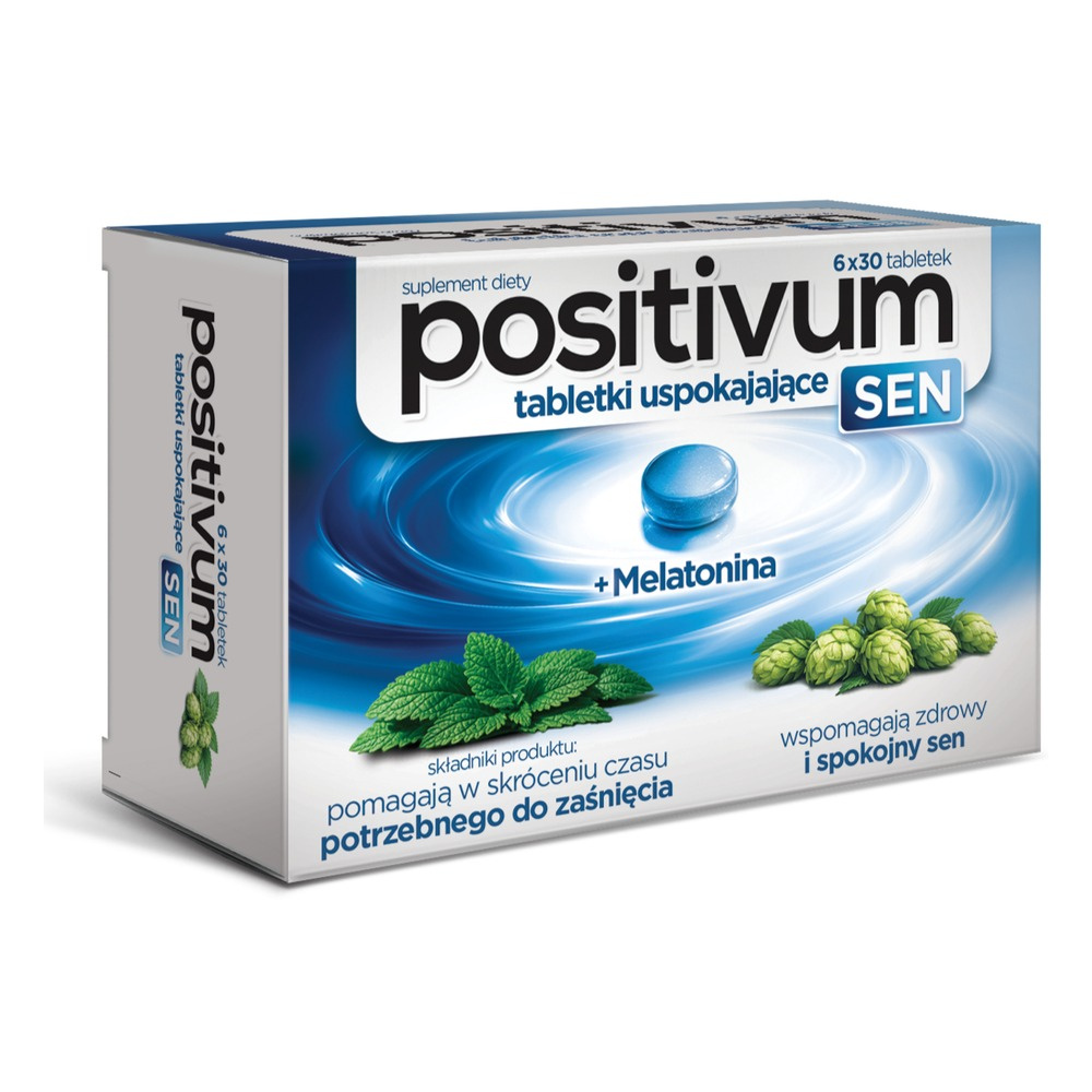 Positivum Sen Supporting Healthy and Peaceful Sleep 90 Tablets