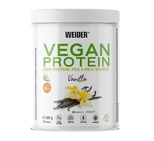 Weider Vegan Protein, Vanilla - 300g