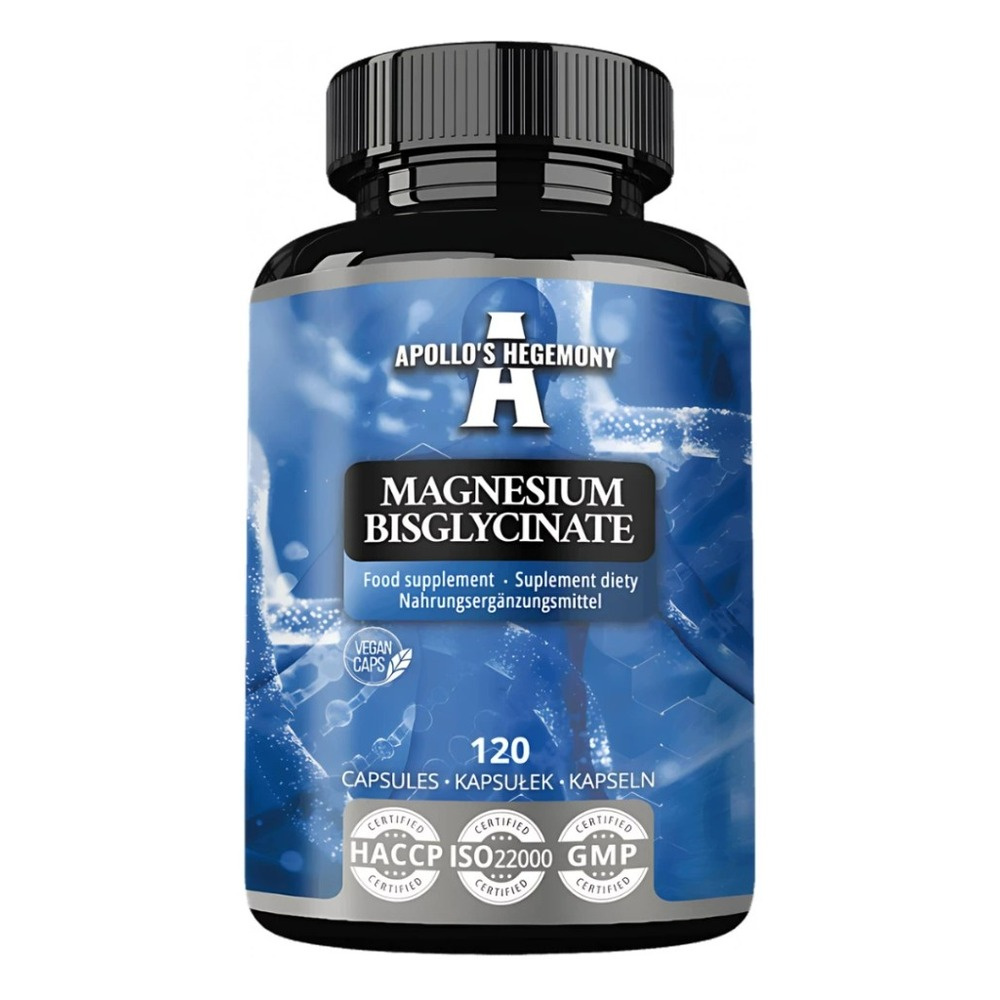 Apollo's Hegemony Magnesium Bisglycinate 120 Capsules