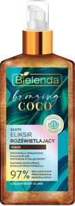 Bielenda Bronzing Coco Rozświetlający Złoty Eliksir do Ciała 150ml