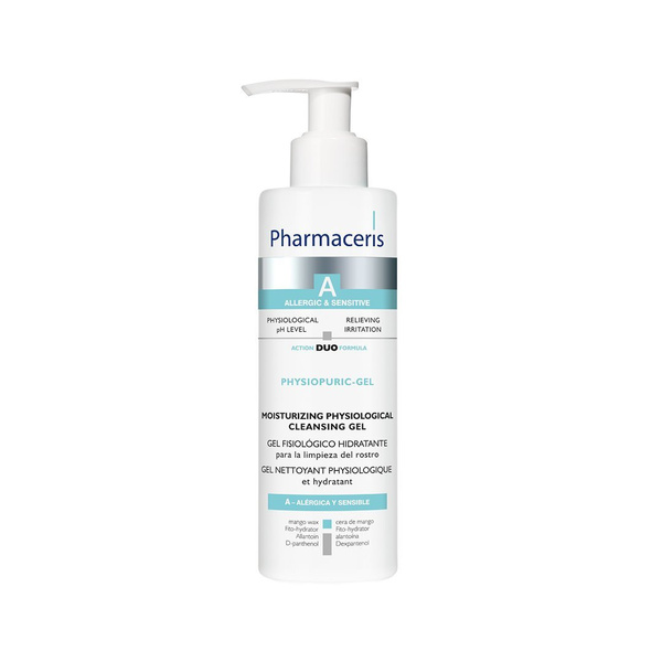 Pharmaceris A Physiopuric Gel Moisturising Face Cleansing Gel 190ml