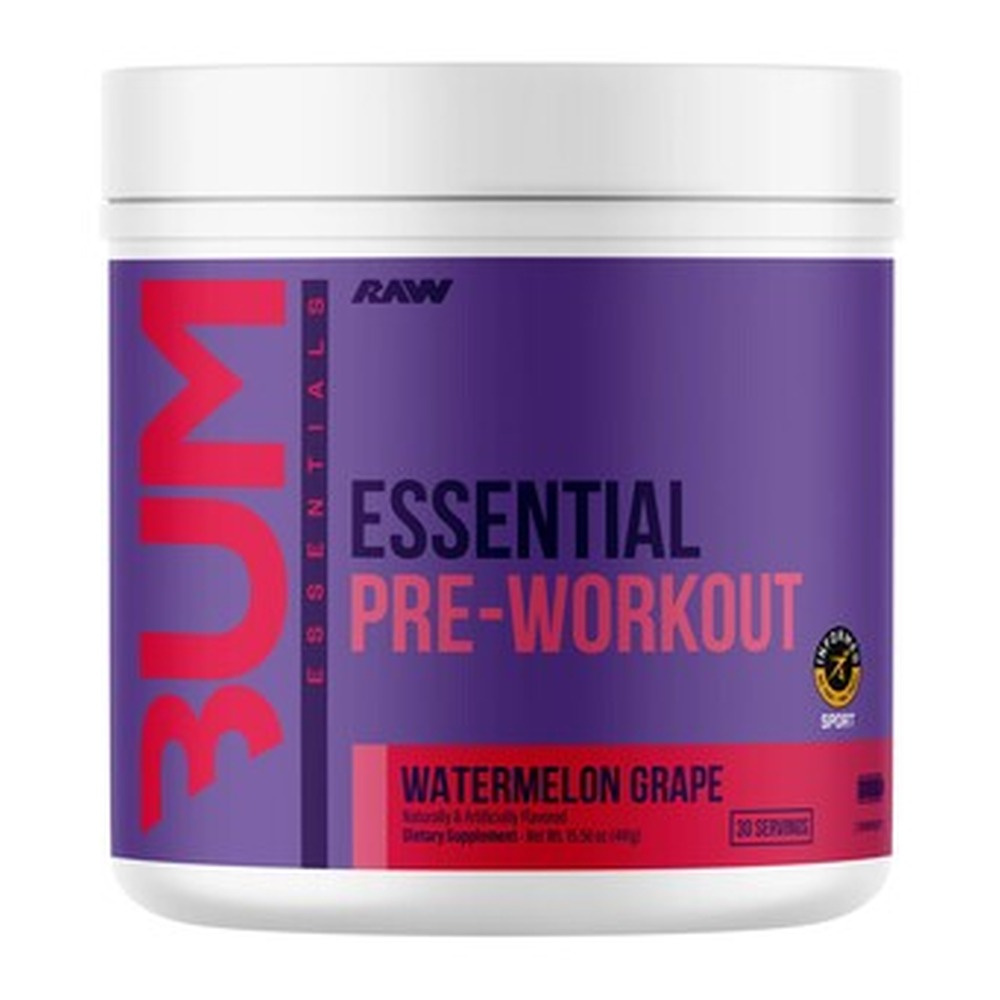 CBUM Essential Pre-Workout, Watermelon Grape - 441g
