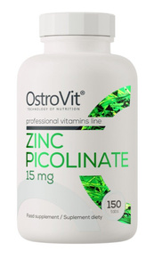 OstroVit Zinc Picolinate, 15mg - 150 tablets