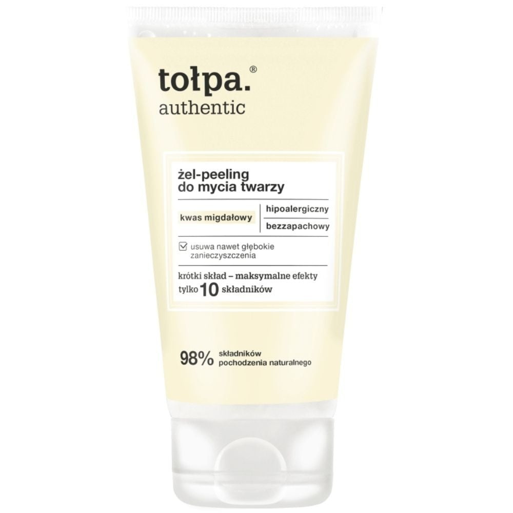 Tolpa Authentic Face Gel Scrub Gentle Exfoliating Cleanser 150ml