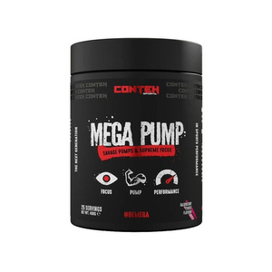 Conteh Sports Mega Pump Stimulant-Free Pre-Workout for Muscle Pump and Focus 400g
