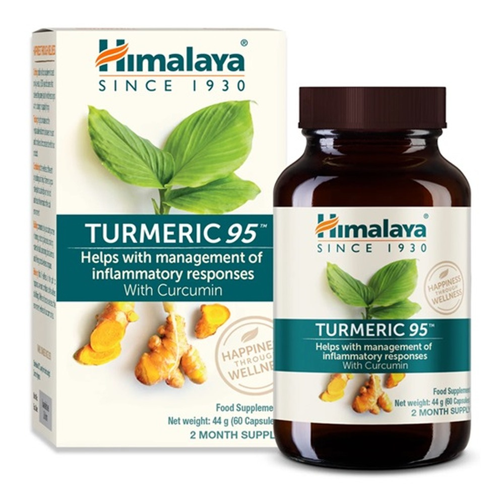 Himalaya Turmeric 95 with Curcumin  60 Capsules