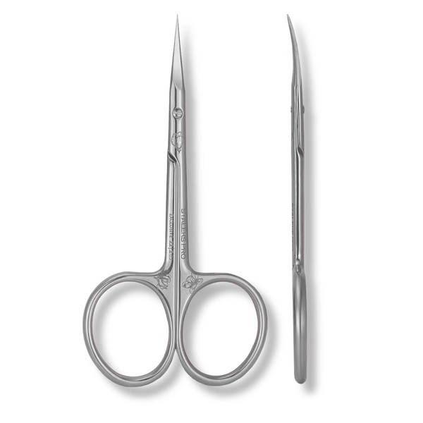 Staleks Pro Exclusive 22 Type 2 Magnolia Cuticle Scissors Precision Manicure SX-22/2m