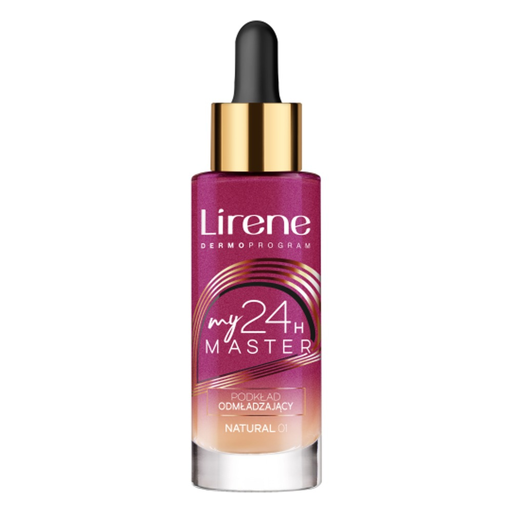 Lirene My 24H Master Covering Foundation No. 01 Natural 30ml
