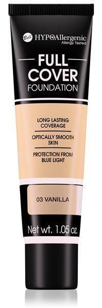 Bell HypoAllergenic Full Cover Foundation Intensely Covering Make-Up 03 Vanilla 30g