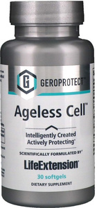 Life Extension Geroprotect Ageless Cell Na Zdrowie Komórkowe 30 Kapsułek Miękkich