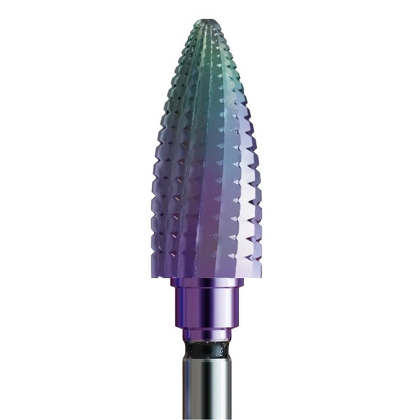 IQ Nails Tungsten Carbide Nail Drill Bit Large Flame Extra Coarse 6mm