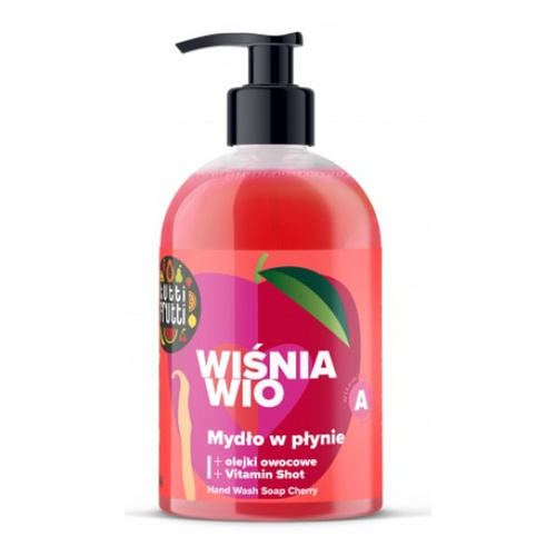 Tutti Frutti Cherry Spring Liquid Soap with Fruit Oils and Vitamin A 500ml