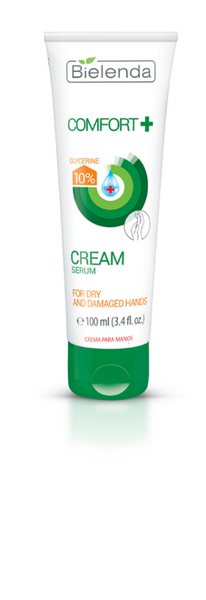 Bielenda Comfort + Cream for Extremely Damaged Hands for Dry Dehydrated Skin 100ml