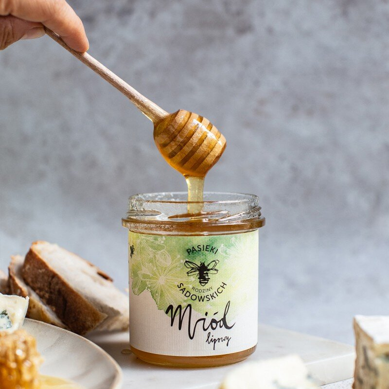 Pasieki Sadowskich Linden Honey 450g