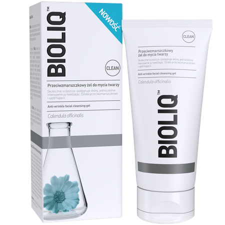 Bioliq Clean Anti Wrinkle Face Wash Gel Cleanses and Cares for The Skin 125ml