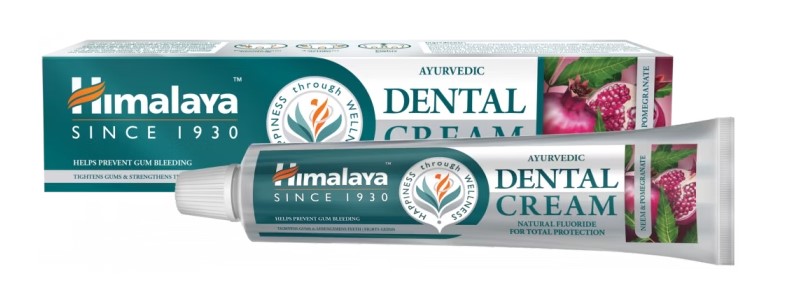 Himalaya Dental Cream Pasta do Zębów z Naturalnym Fluorem Chroniąca przed Próchnicą 100g