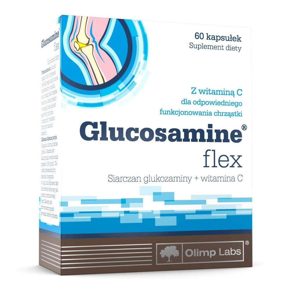 Olimp Glucosamine Flex for the Proper Functioning of Cartilage 60 Capsules