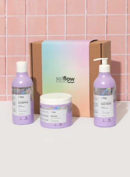 So!flow Revitalizing Set for Colored Hair Shampoo Conditioner Mask 1 Piece