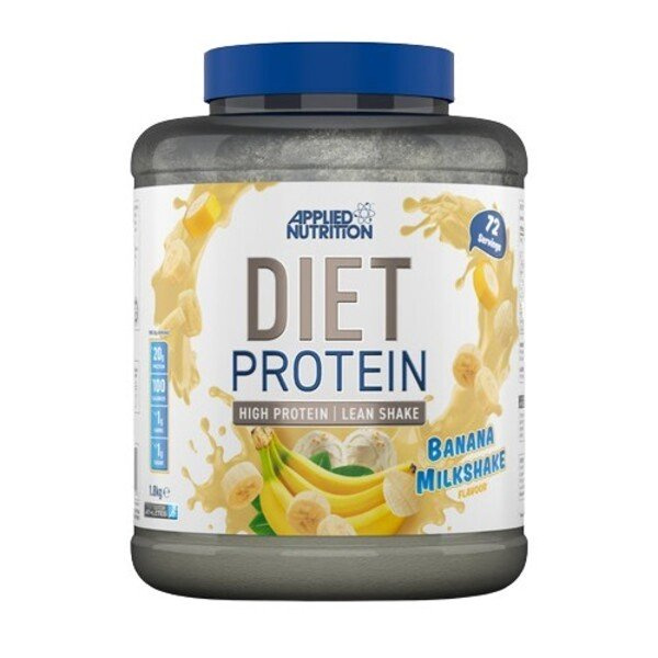 Applied Nutrition Diet Whey Banana Flavoured Protein Powder For Weight Management 1800g