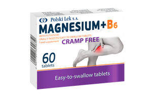 Polski Lek S.A. Magnesium + B6 with Potassium Cramp Free 60 tabl.