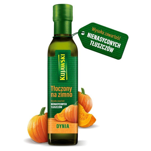 Kujawski Olej z Pestek Dyni Tłoczony na Zimno 250ml