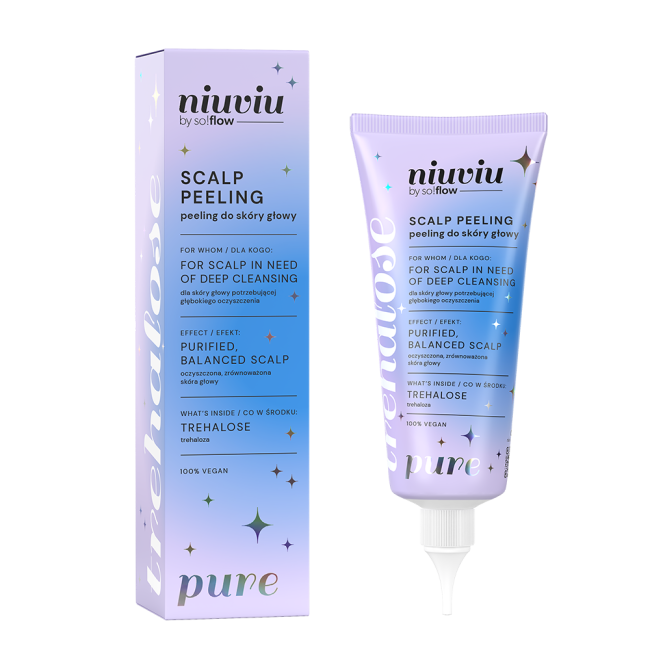 Niuviu Pure Peeling Oczyszczający do Skóry Głowy Świeżość i Równowaga od Nasady 100ml