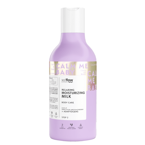 So!Flow Relaksujące Mleczko Nawilżające do Ciała z Adaptogenami 400ml Best Before 23.01.26
