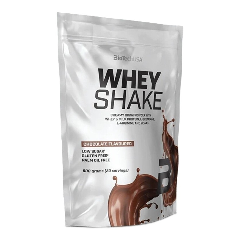 BioTechUSA Whey Shake Napój Białkowy w Proszku Czekolada 500g