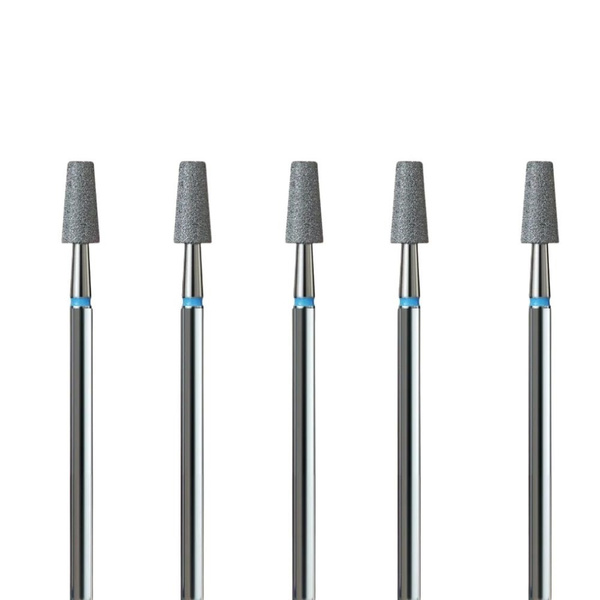 IQ Nails Diamond Nail Drill Bit Cone Standard Cut 0.40mm 5pcs