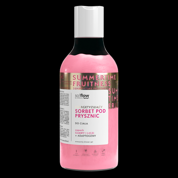 Vis Plantis So!Flow Luxurious Tropical Shower Gel with Guava & Lychee, 400ml