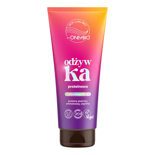 OnlyBio Hair Balance Odżywka Proteinowa z Naturalną Wegańską Formułą 200ml