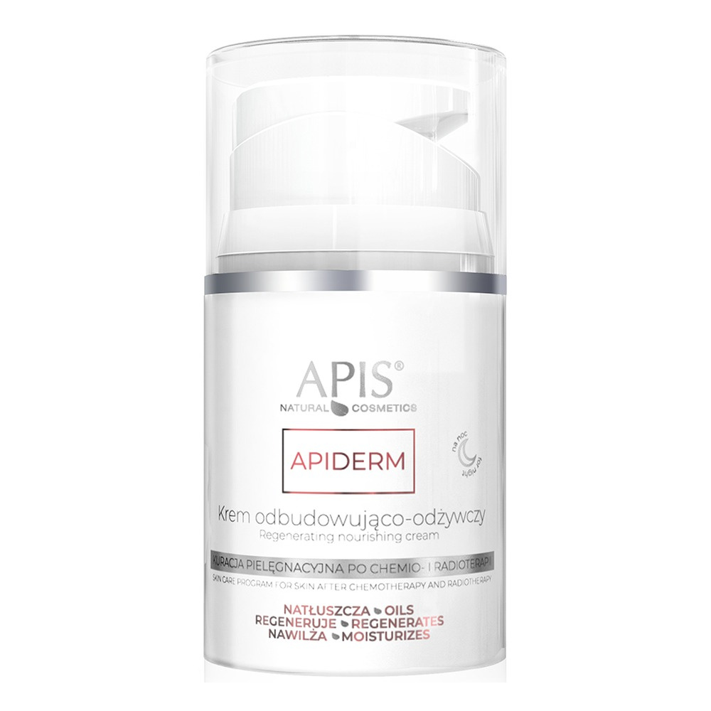 Apis Apiderm Regenerating and Nourishing Cream after Chemotherapy Radiotherapy Very Dry Skin Night 50ml